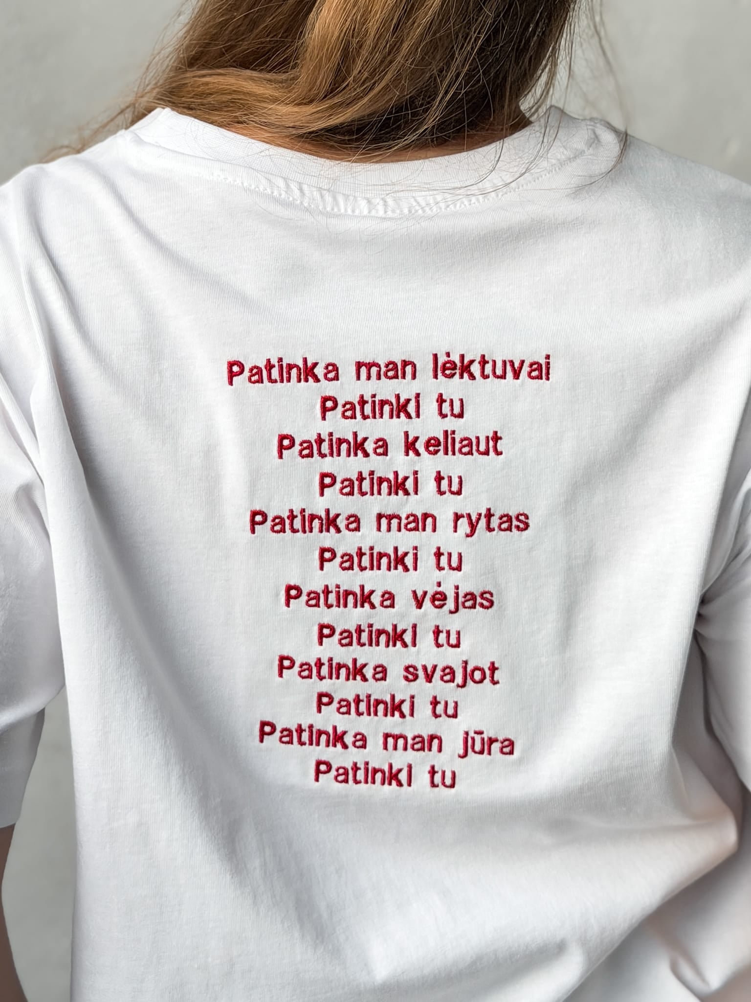 Marškinėliai - Patinki tu