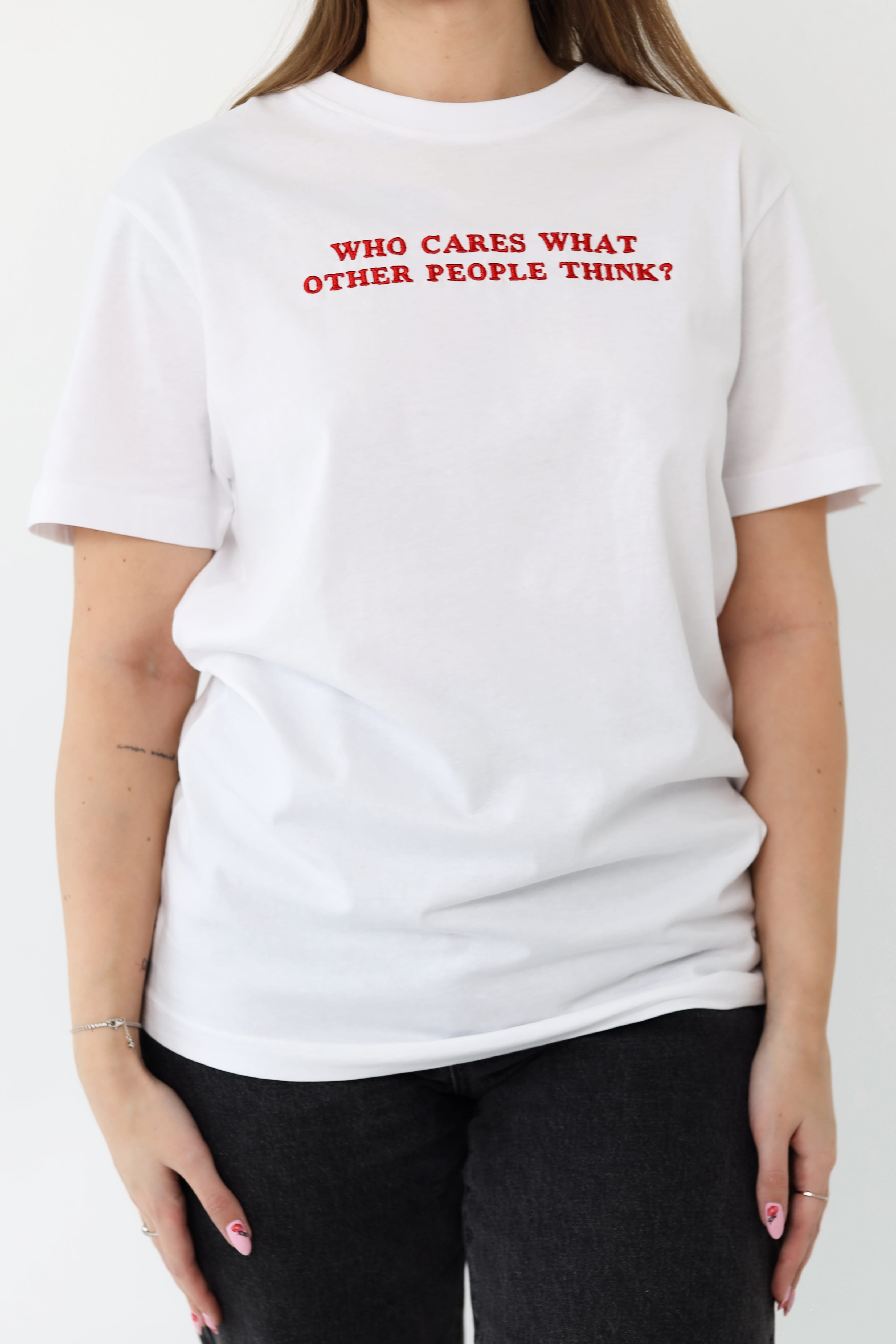 Marškinėliai - Who cares