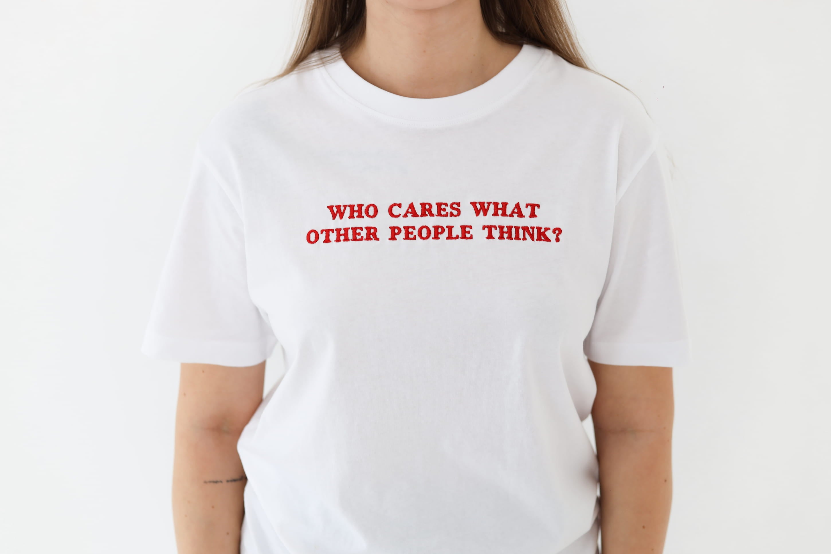 Marškinėliai - Who cares
