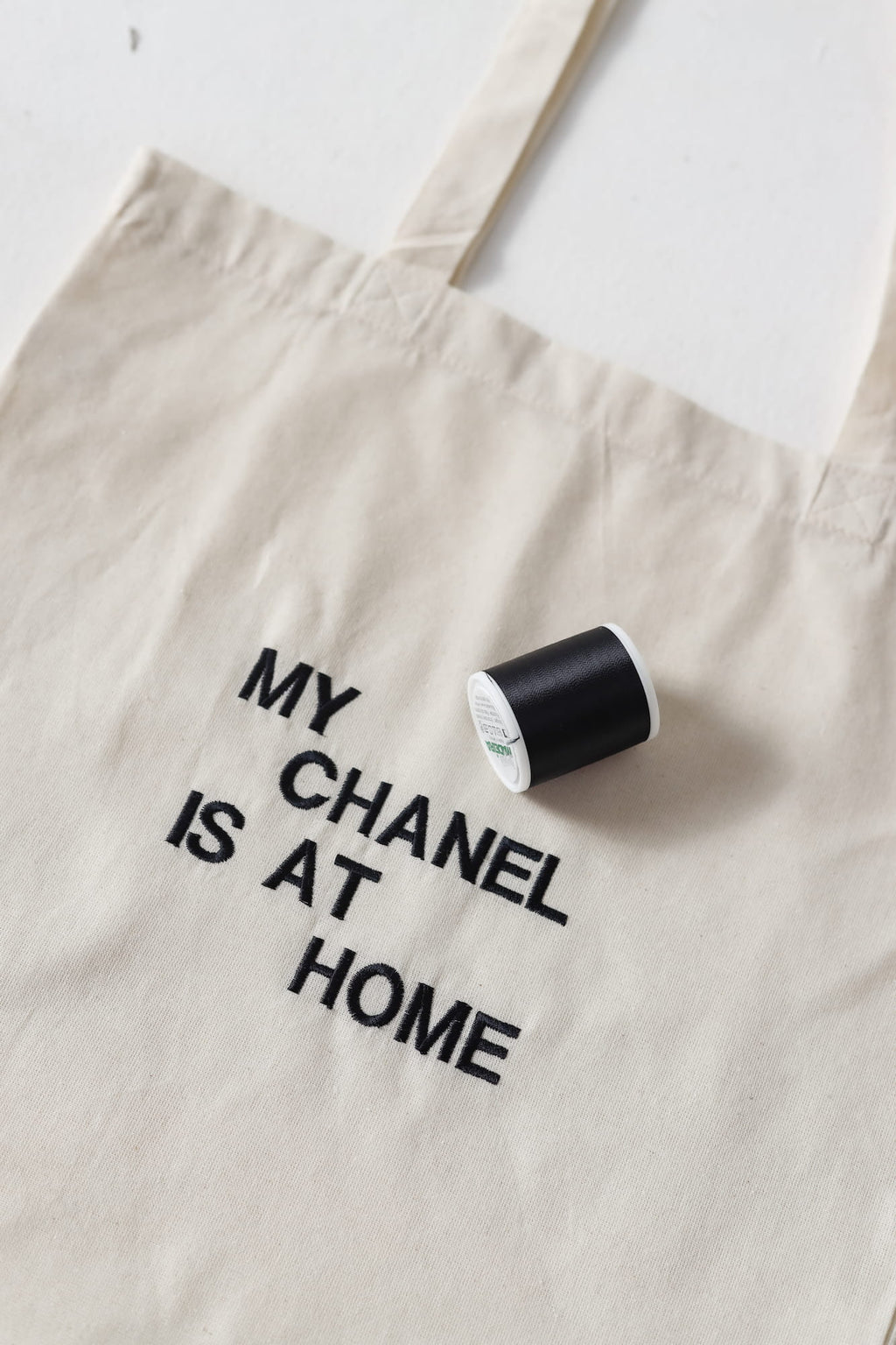 My Chanel Is At Home – medvilninis maišelis