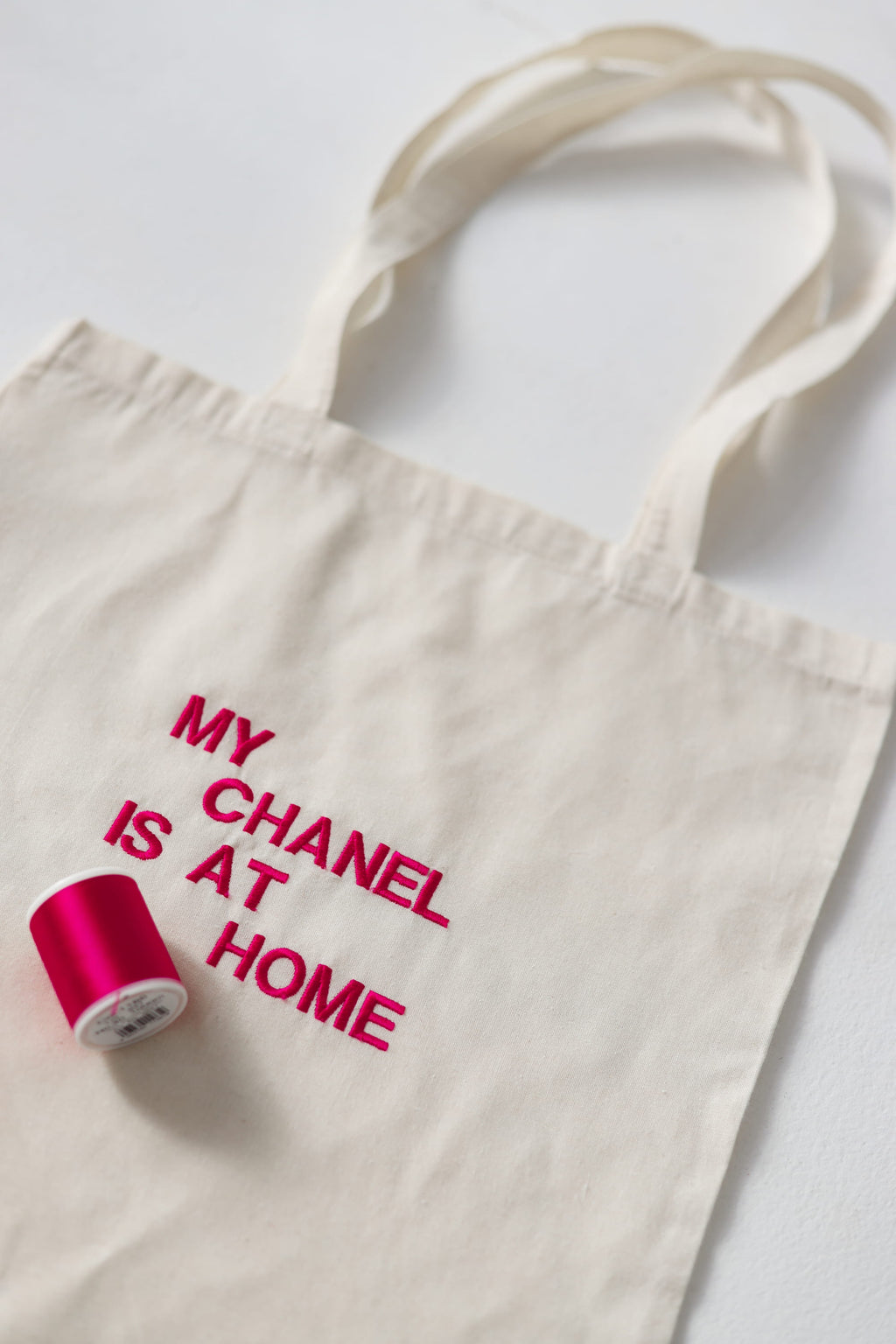 My Chanel Is At Home – medvilninis maišelis