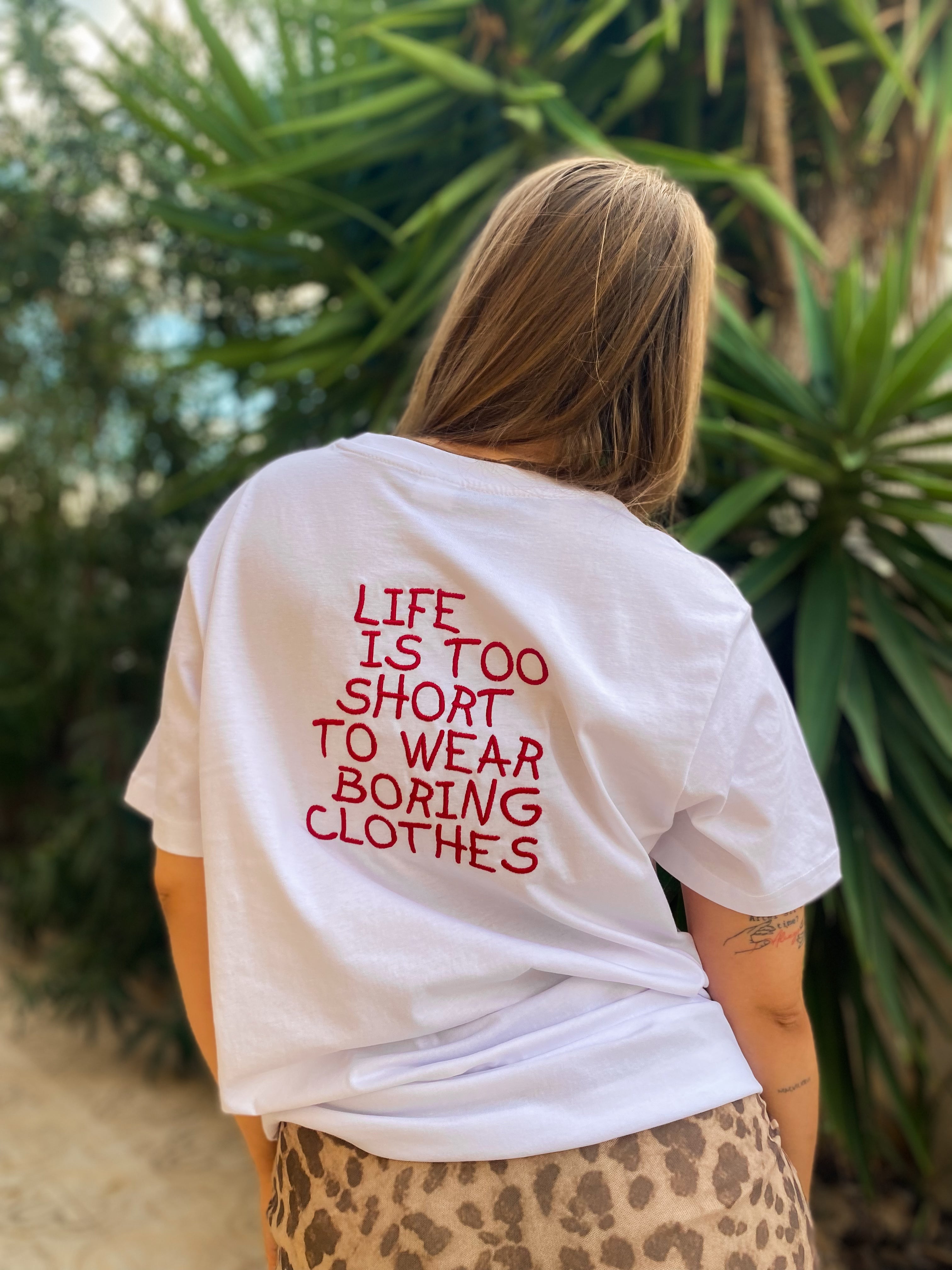 Marškinėliai - Life is too short