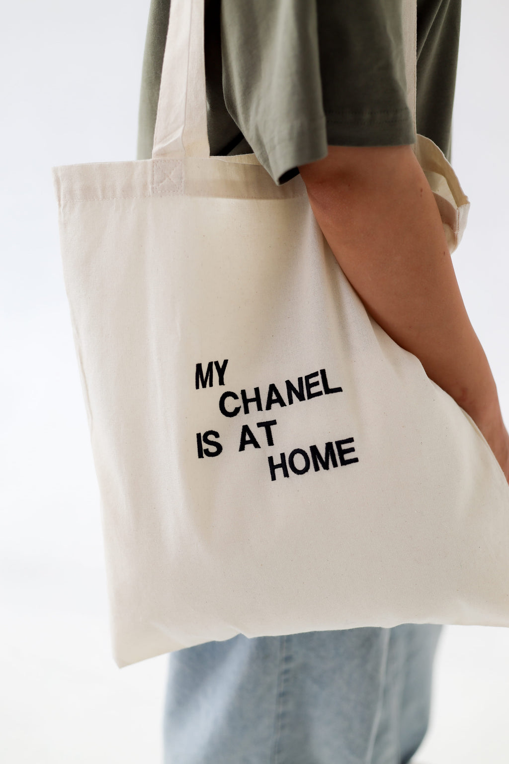 My Chanel Is At Home – medvilninis maišelis