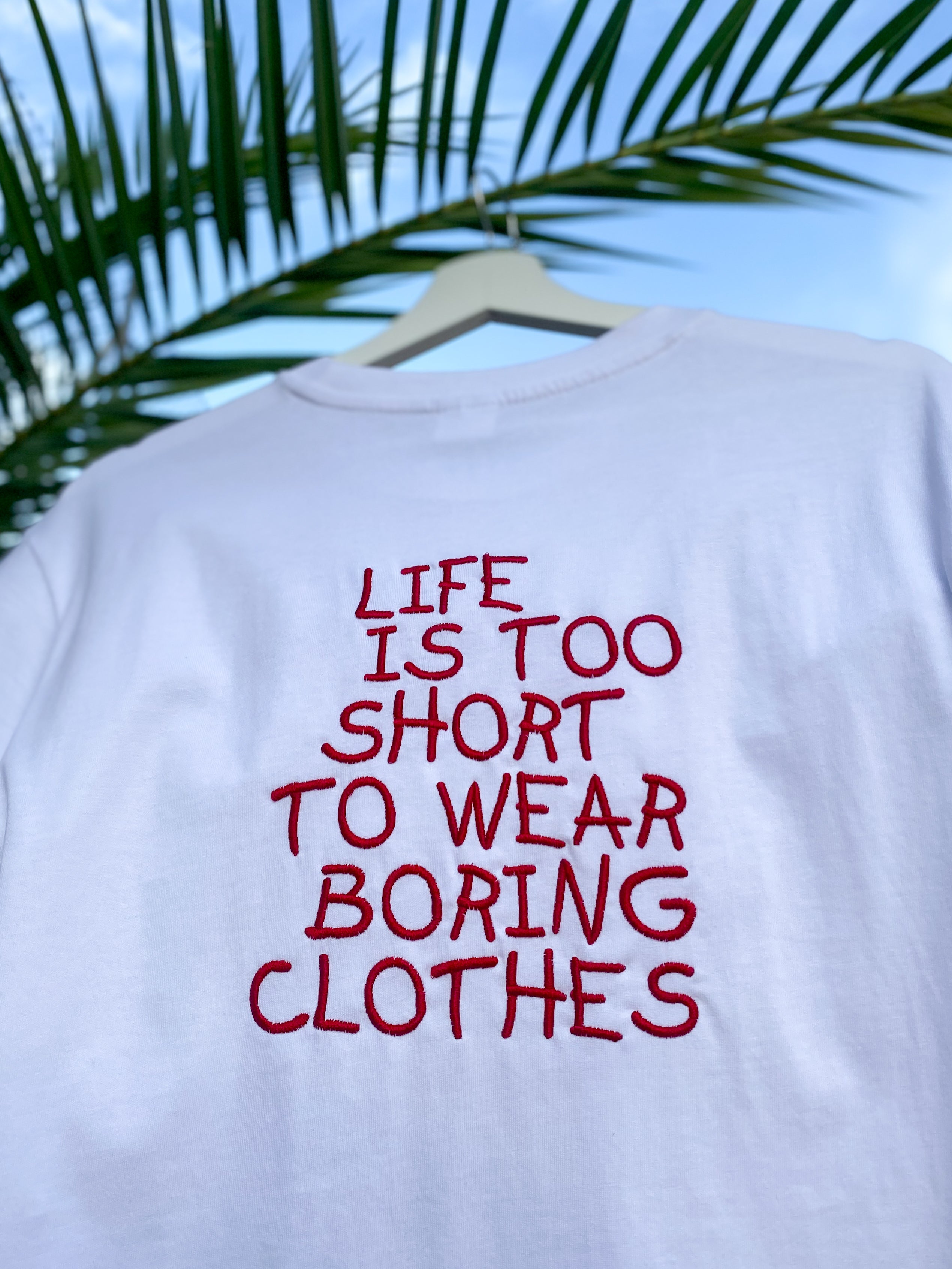 Marškinėliai - Life is too short